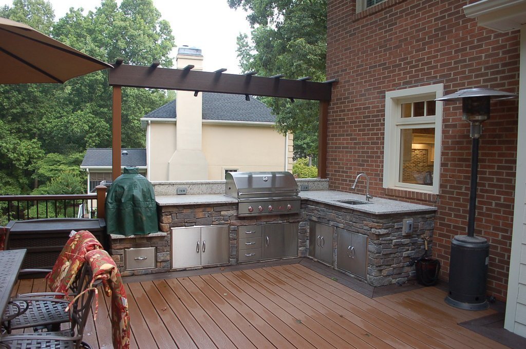 New deck installation